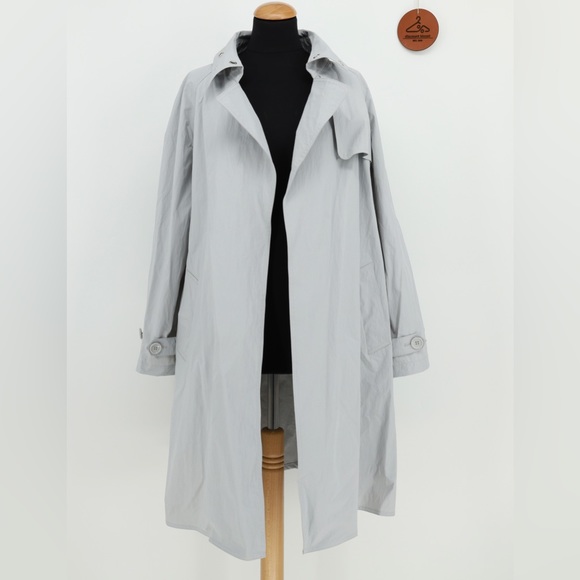 ❌SOLD❌ DONNA KARAN Embellished Trench Coat - Picture 7 of 16